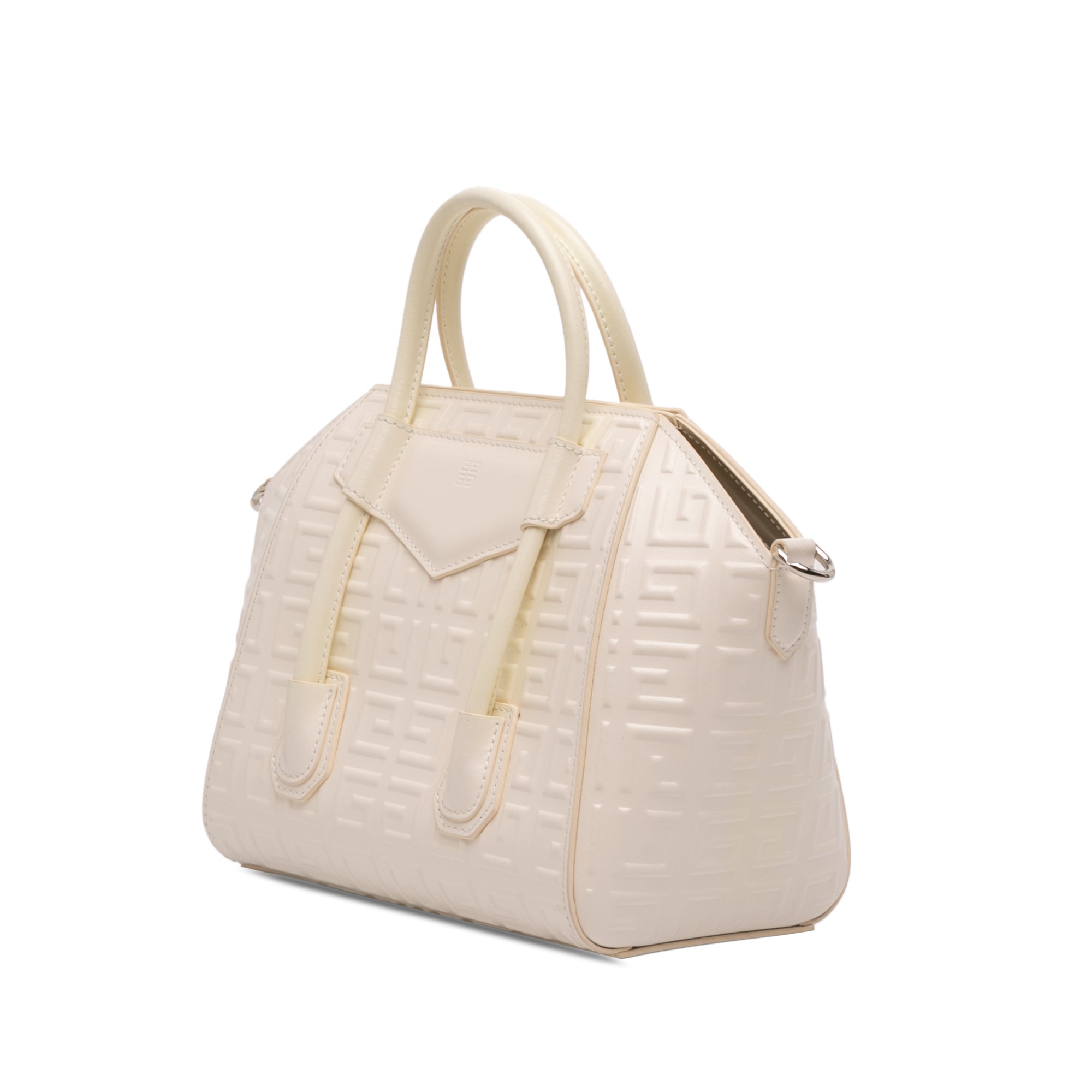 Mini Calfskin 4G Antigona Lock Satchel - Image 2