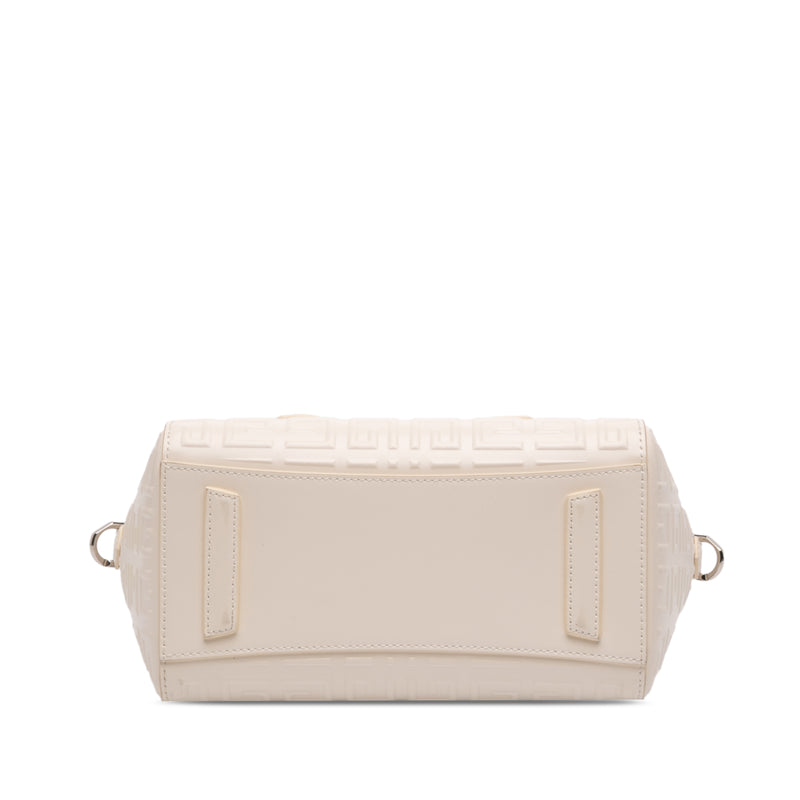 Mini Calfskin 4G Antigona Lock Satchel - Image 3