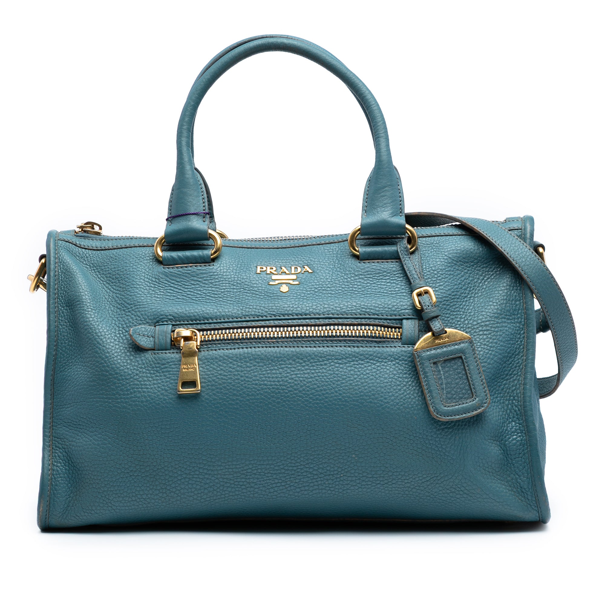 Vitello Daino Zip Top Satchel - Image 1