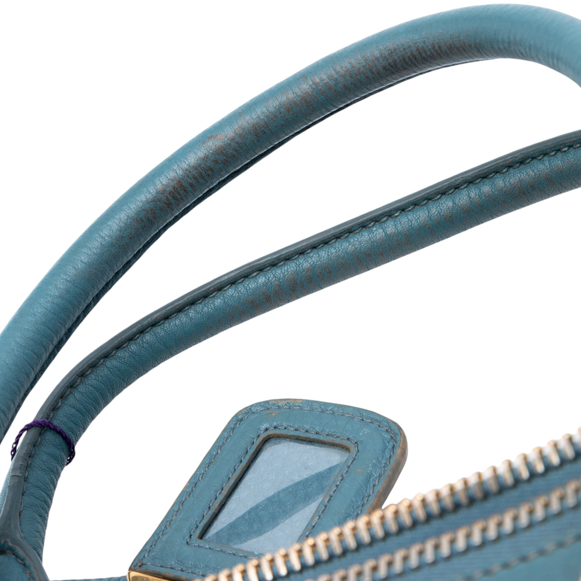 Vitello Daino Zip Top Satchel - Image 6