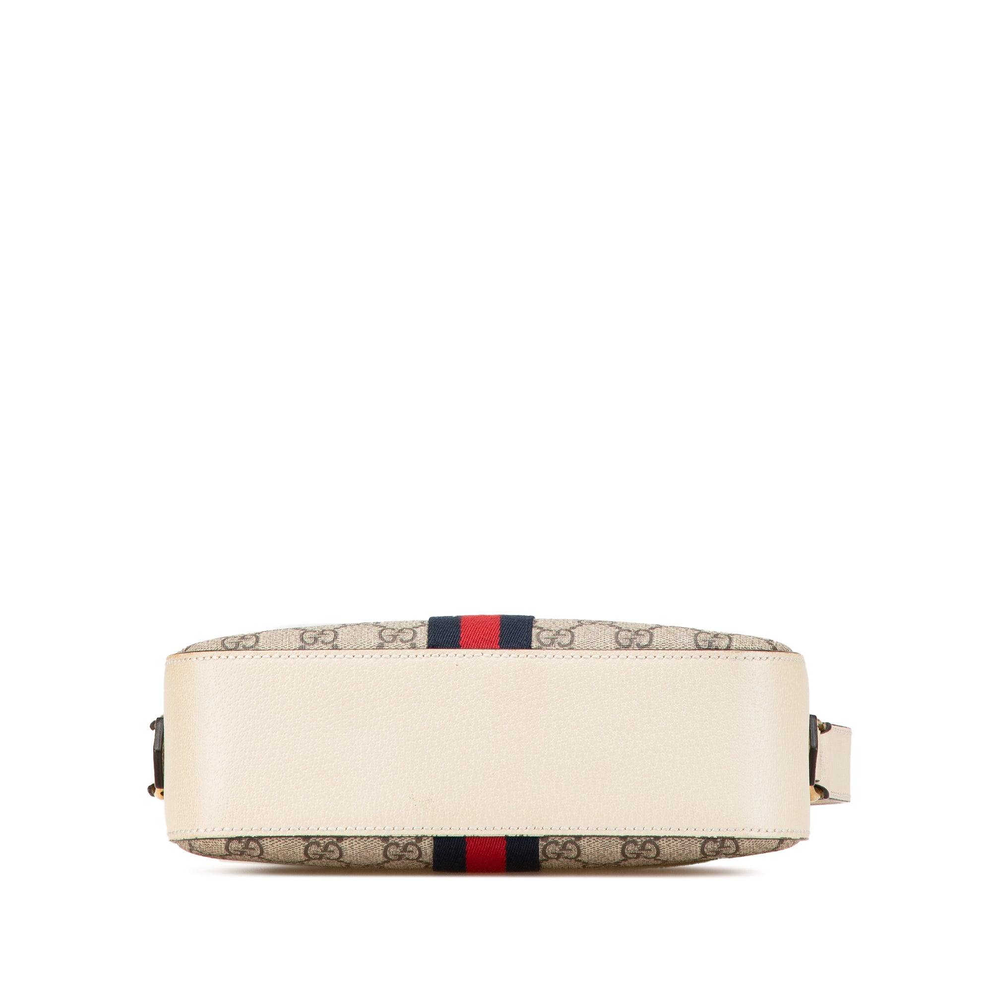 Small GG Supreme Textured Calfskin Web Ophidia Camera Bag - Image 3