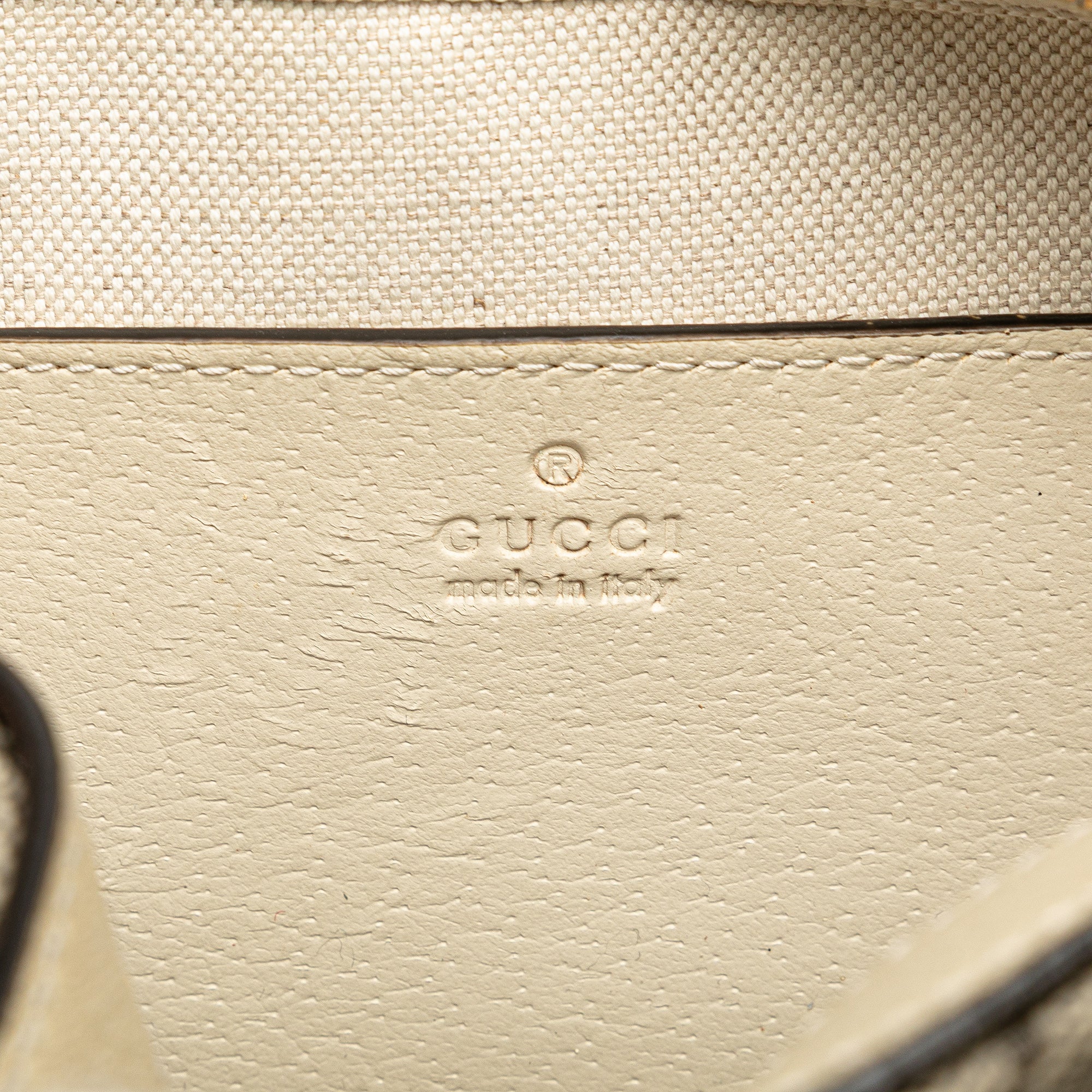 Small GG Supreme Textured Calfskin Web Ophidia Camera Bag - Image 6