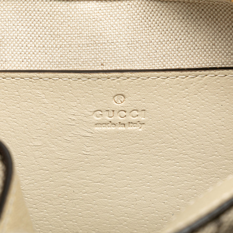 Small GG Supreme Textured Calfskin Web Ophidia Camera Bag - Image 6