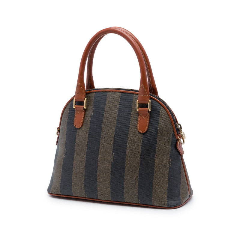 Pequin Coated Canvas Dome Satchel - Image 2