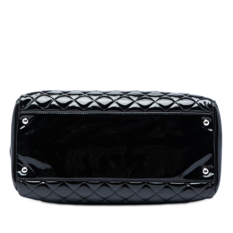 CC Quilted Patent North South Tote - Image 3