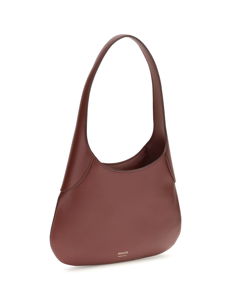 Khaite Joan Shoulder Bag — Red Calf Leather Bos Taurus