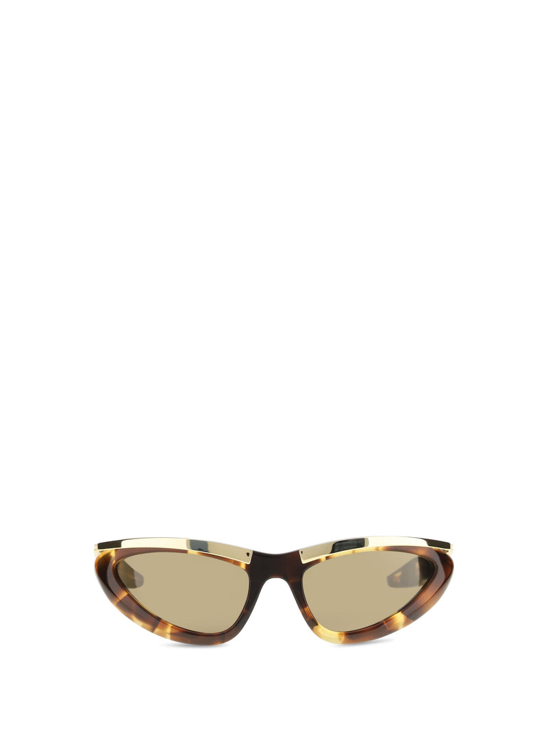 Bottega Veneta 872363v2q30 Cat-Eye Acetate Sunglasses — Brown