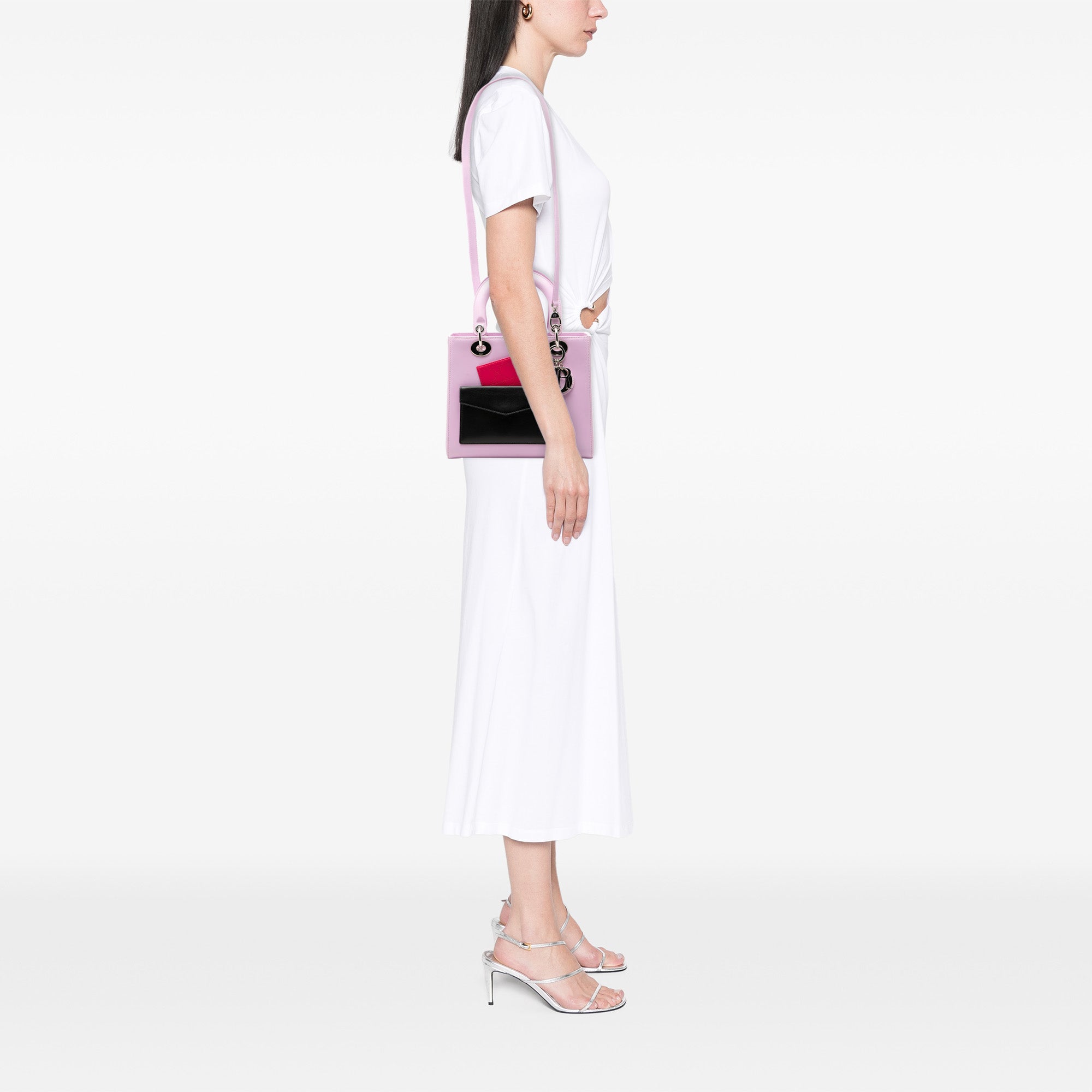 Medium Calfskin Pockets Lady Dior - Image 7