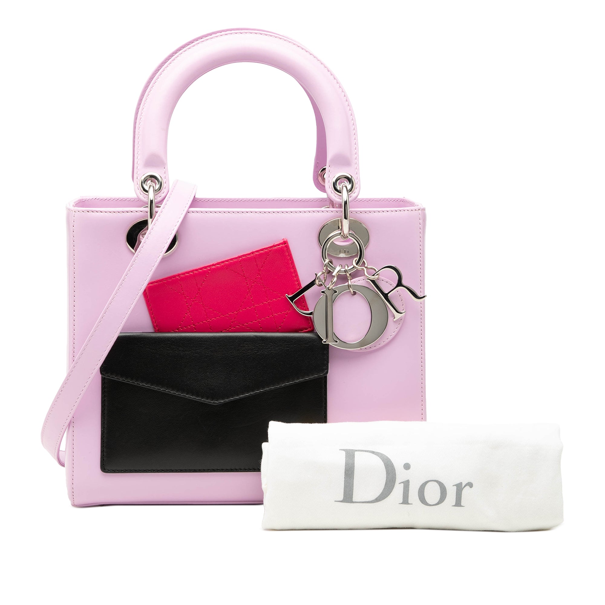 Medium Calfskin Pockets Lady Dior - Image 8