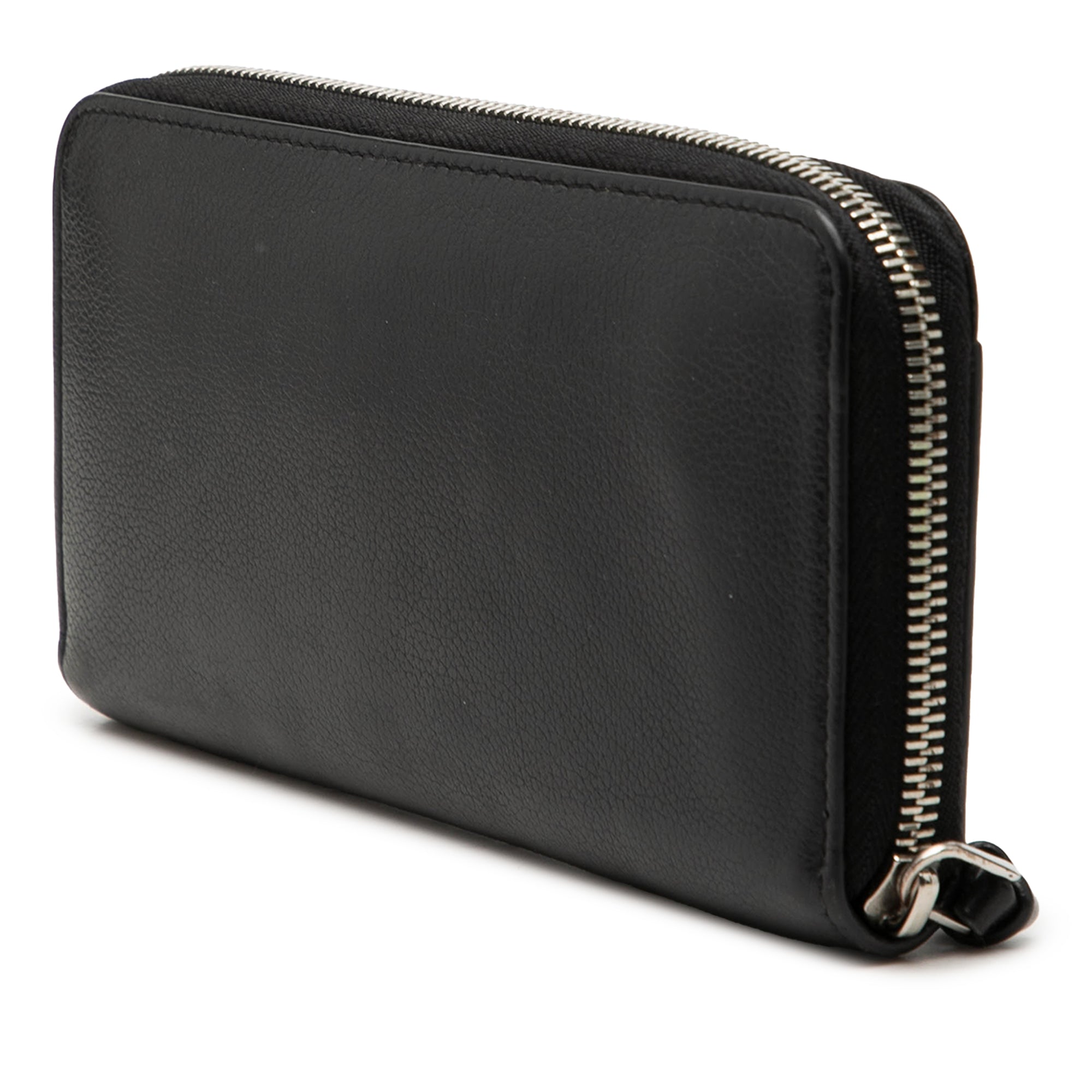 Leather Lockme Zippy Wallet - Image 2