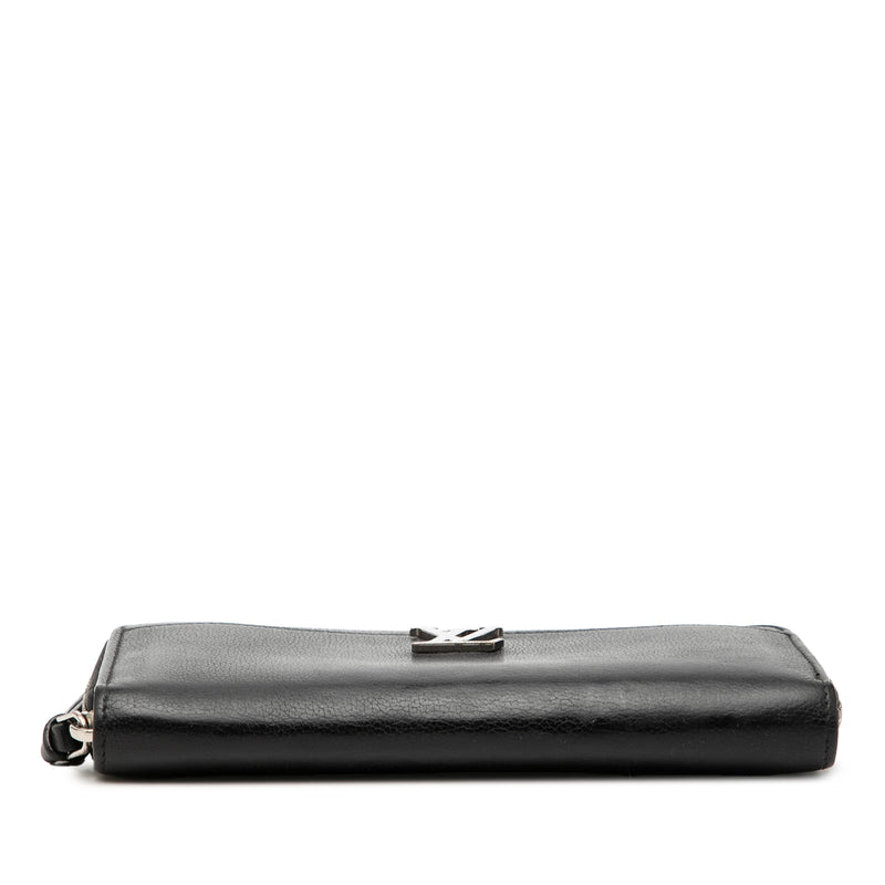 Leather Lockme Zippy Wallet - Image 3