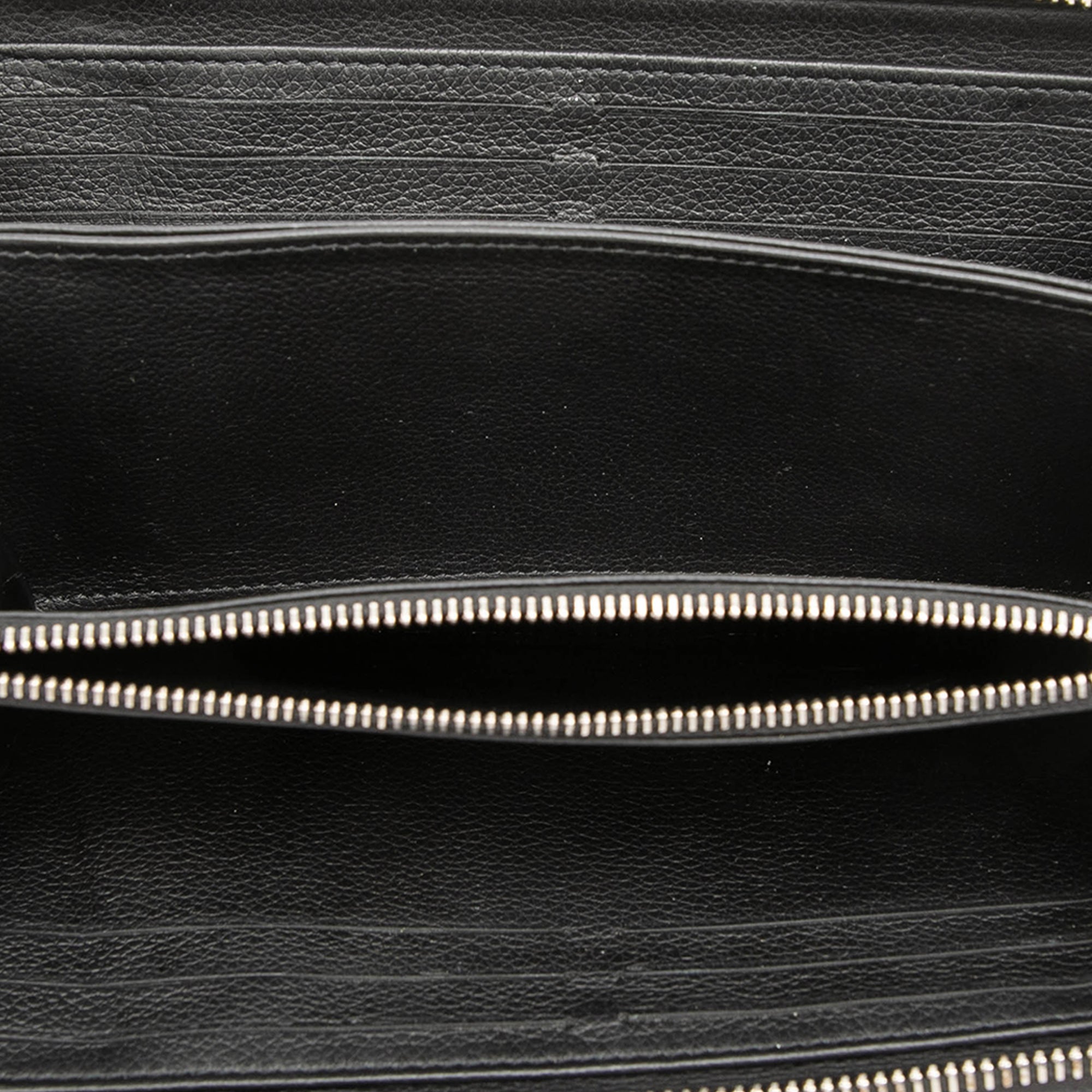 Leather Lockme Zippy Wallet - Image 4