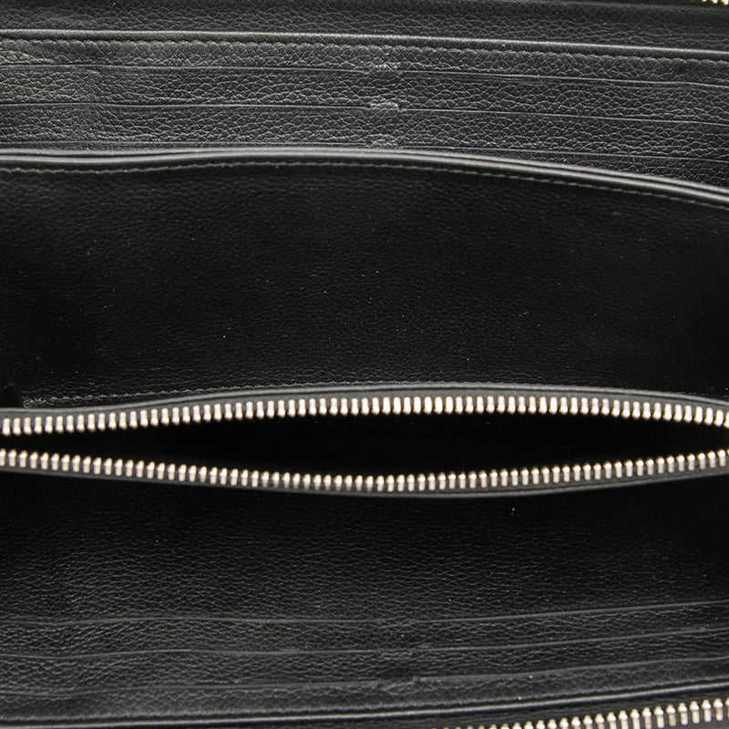 Leather Lockme Zippy Wallet - Image 4