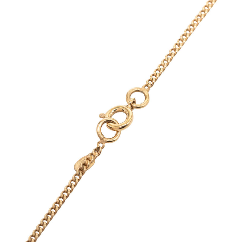 CC Gold Plated Resin Rabbit Pendant Necklace - Image 3