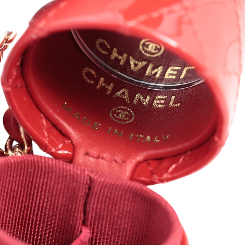 CC Quilted Patent Lipstick Case - Image 4