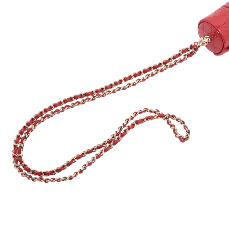 CC Quilted Patent Lipstick Case - Image 6