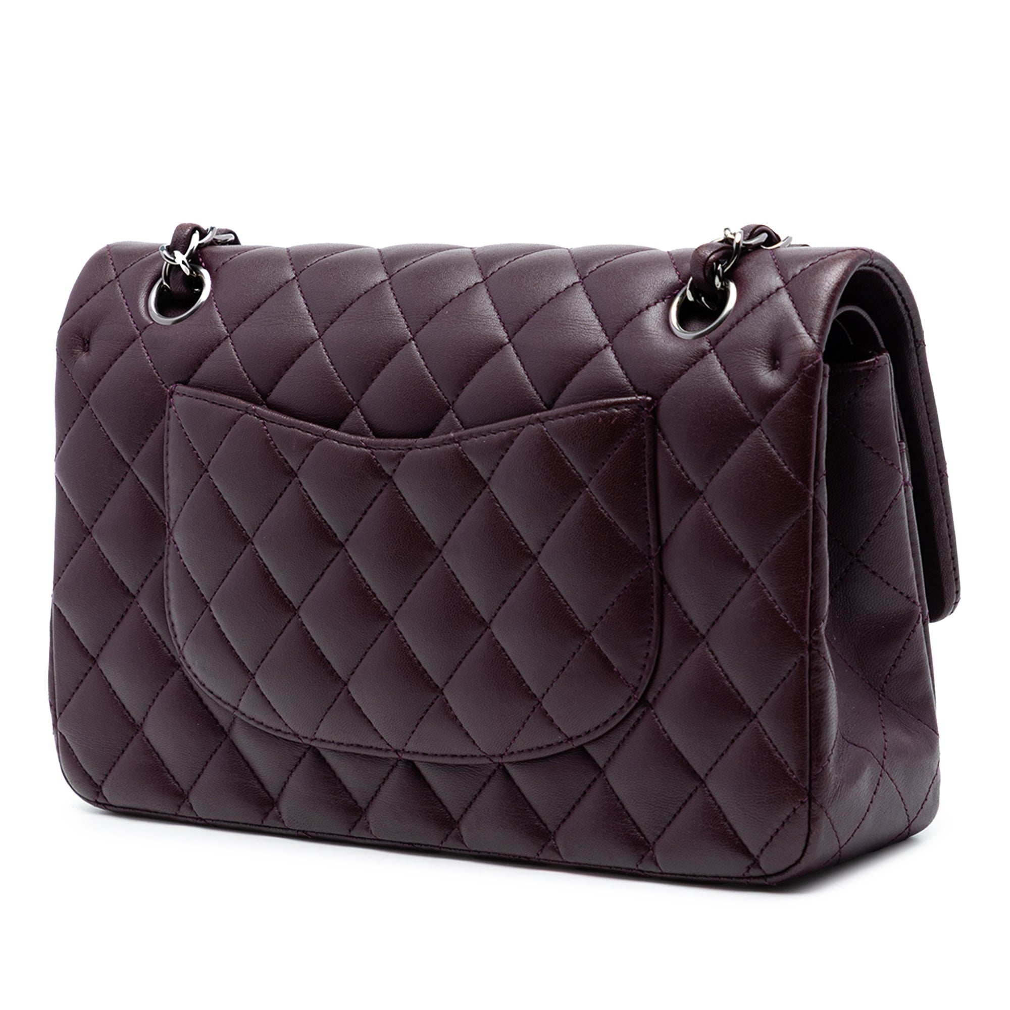 Medium Classic Lambskin Double Flap - Image 2