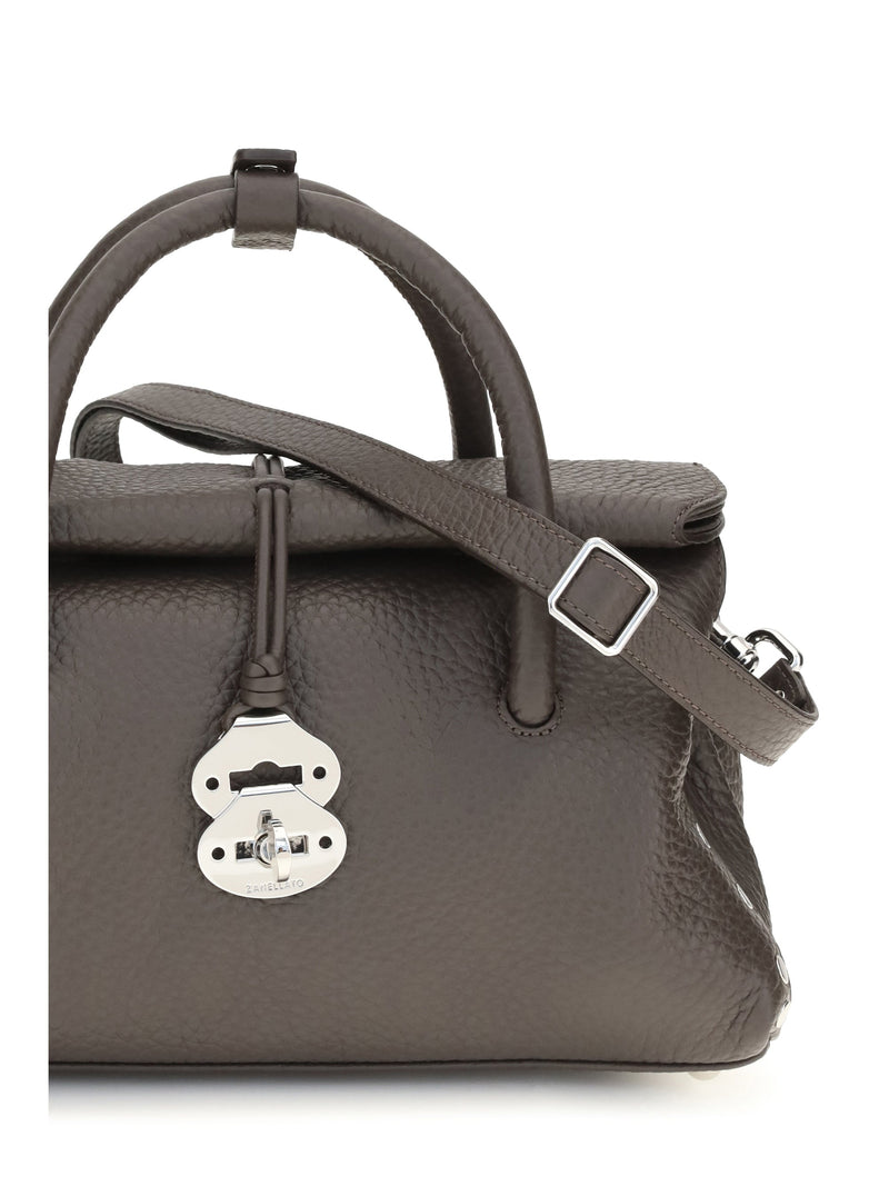 Zanellato Centauro Shoulder Bag — Brown Calf Leather