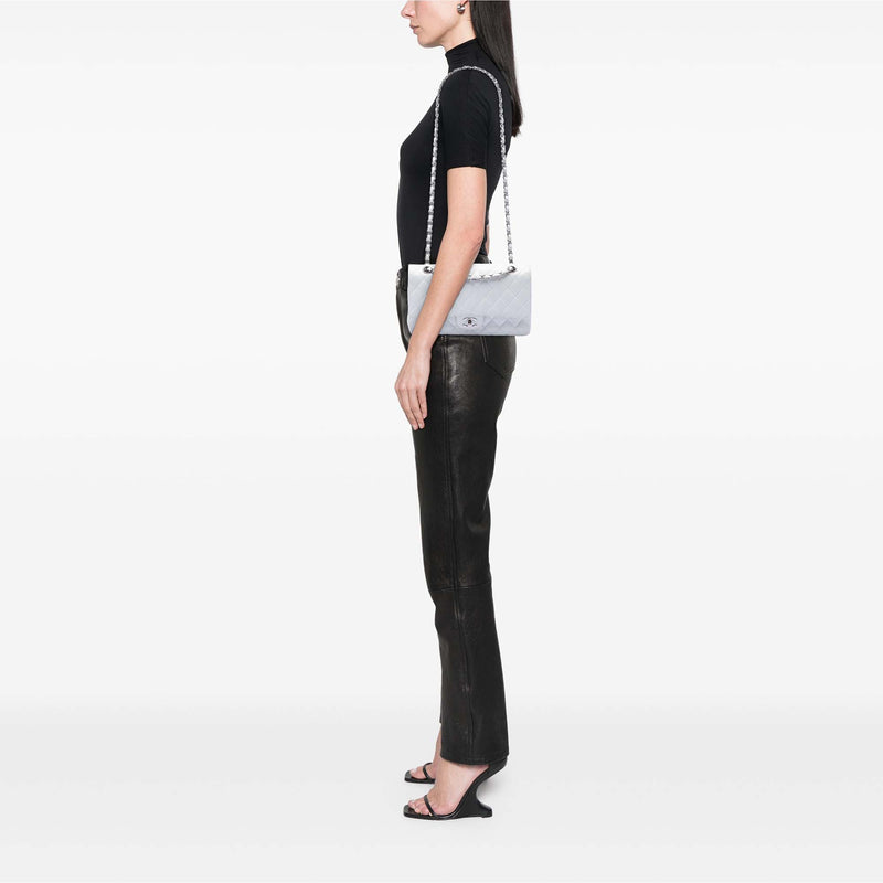 Medium Classic Caviar Double Flap - Image 6
