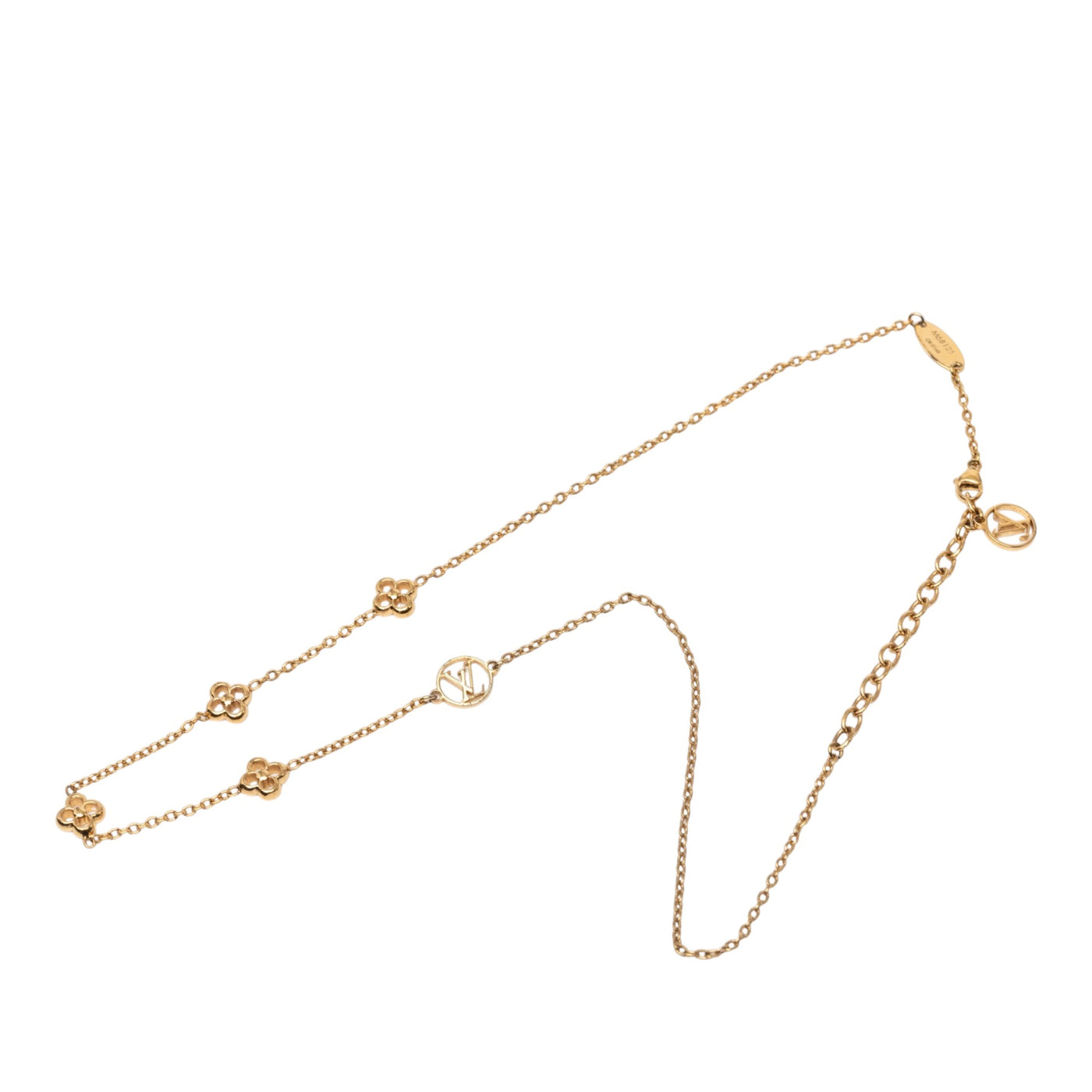Gold Plated Flower Full Necklace - Image 1