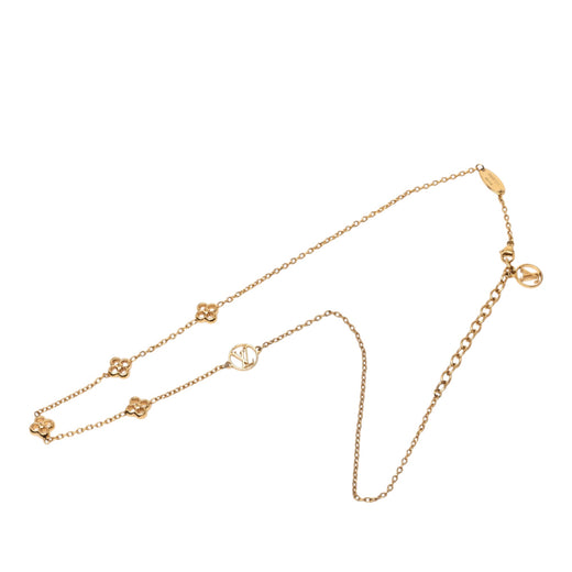 Gold Plated Flower Full Necklace - Image 1