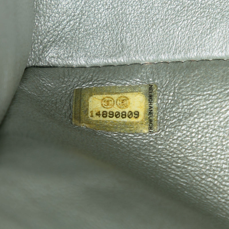 Medium Classic Metallic Lambskin Double Flap - Image 6