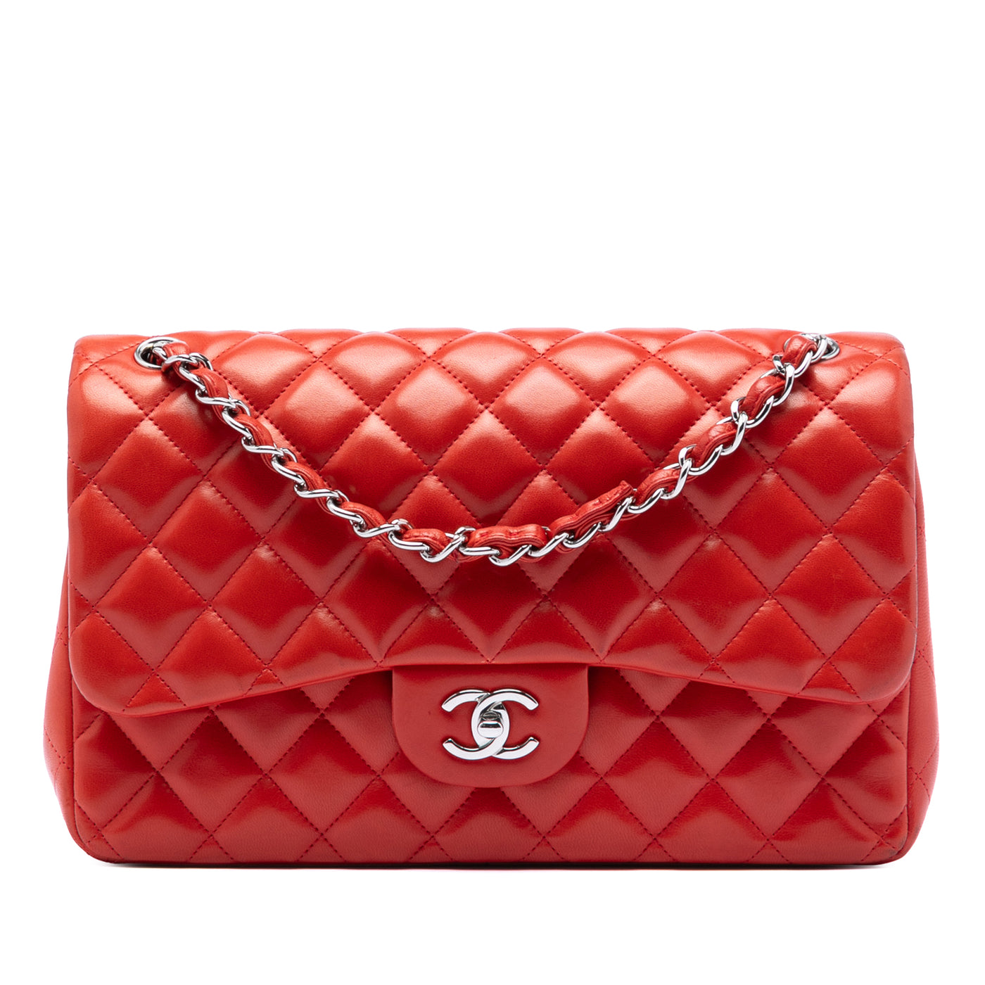 Jumbo Classic Lambskin Double Flap - Image 1