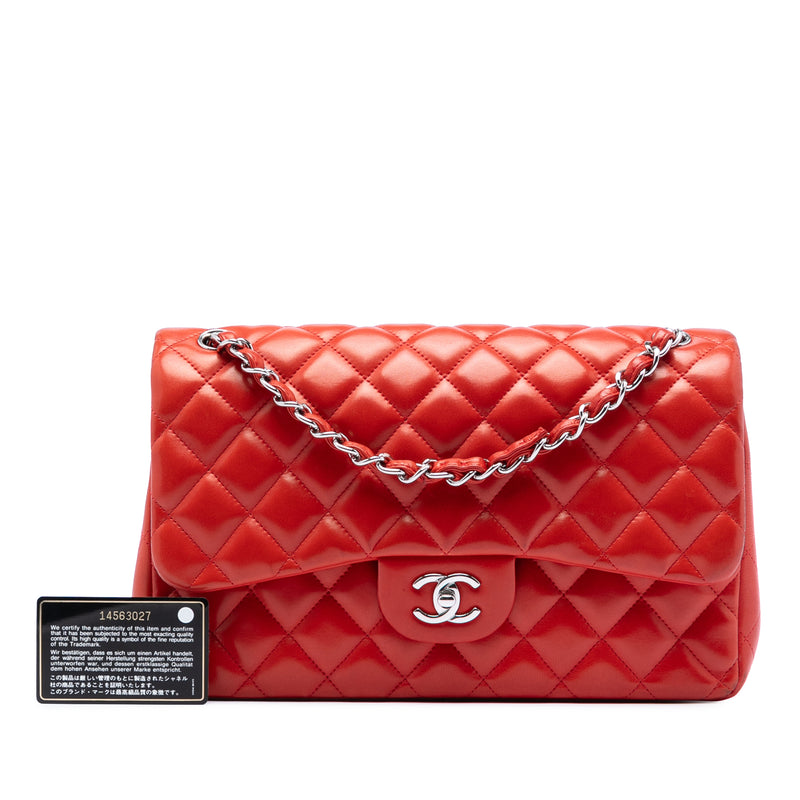 Jumbo Classic Lambskin Double Flap - Image 8