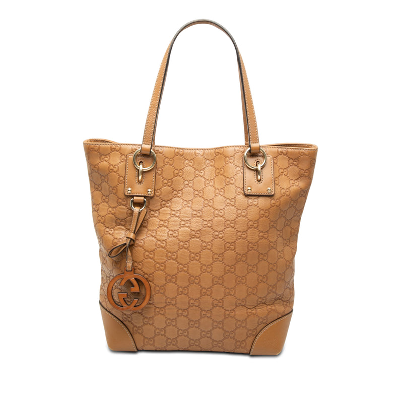 Medium Guccissima GG Charm Tote