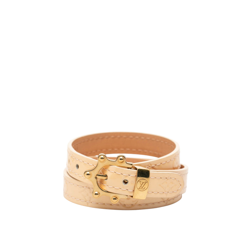Monogram Vernis Triple Tour Wrap Bracelet