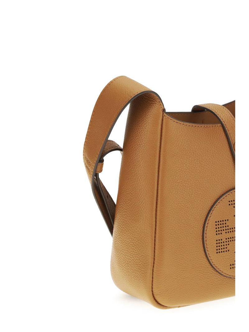 Tory Burch Crossbody Bag — Brown Calf Leather