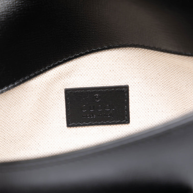 Mini Leather Asymmetric Horsebit 1955 Satchel - Image 5