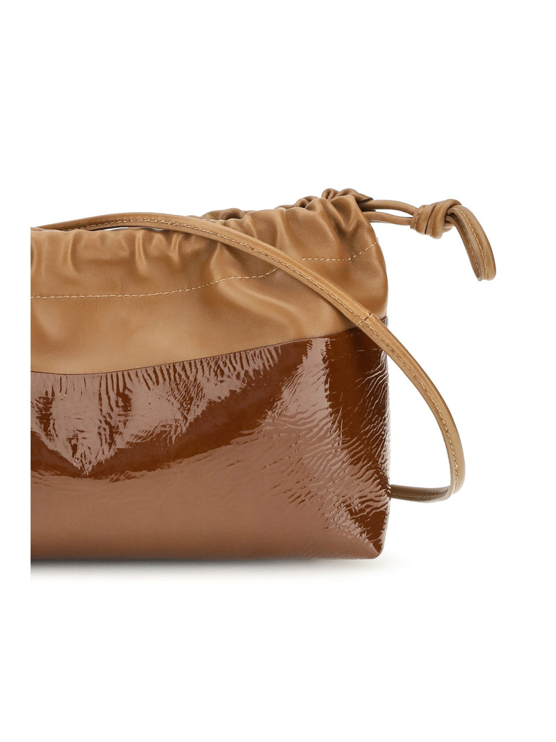 Pierre Hardy Twin Clutch — Bronze Calf Leather