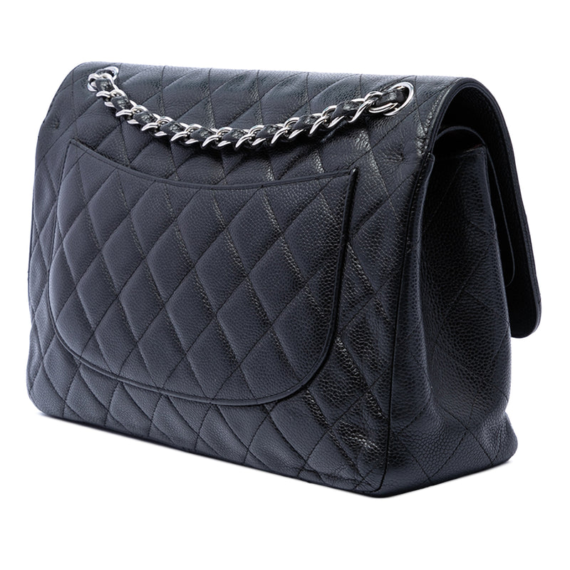 Jumbo Classic Caviar Double Flap - Image 2