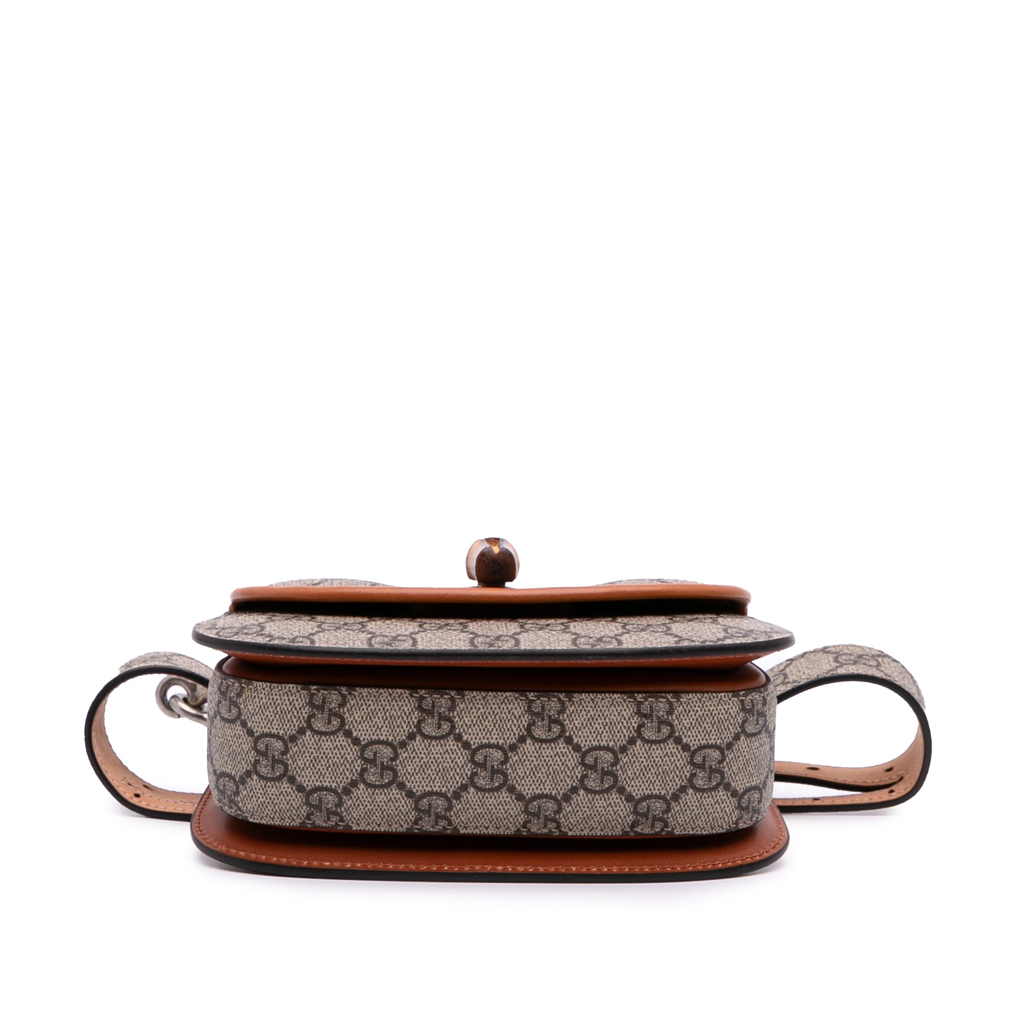 Mini GG Supreme Web Bamboo 1947 Belt Bag - Image 3