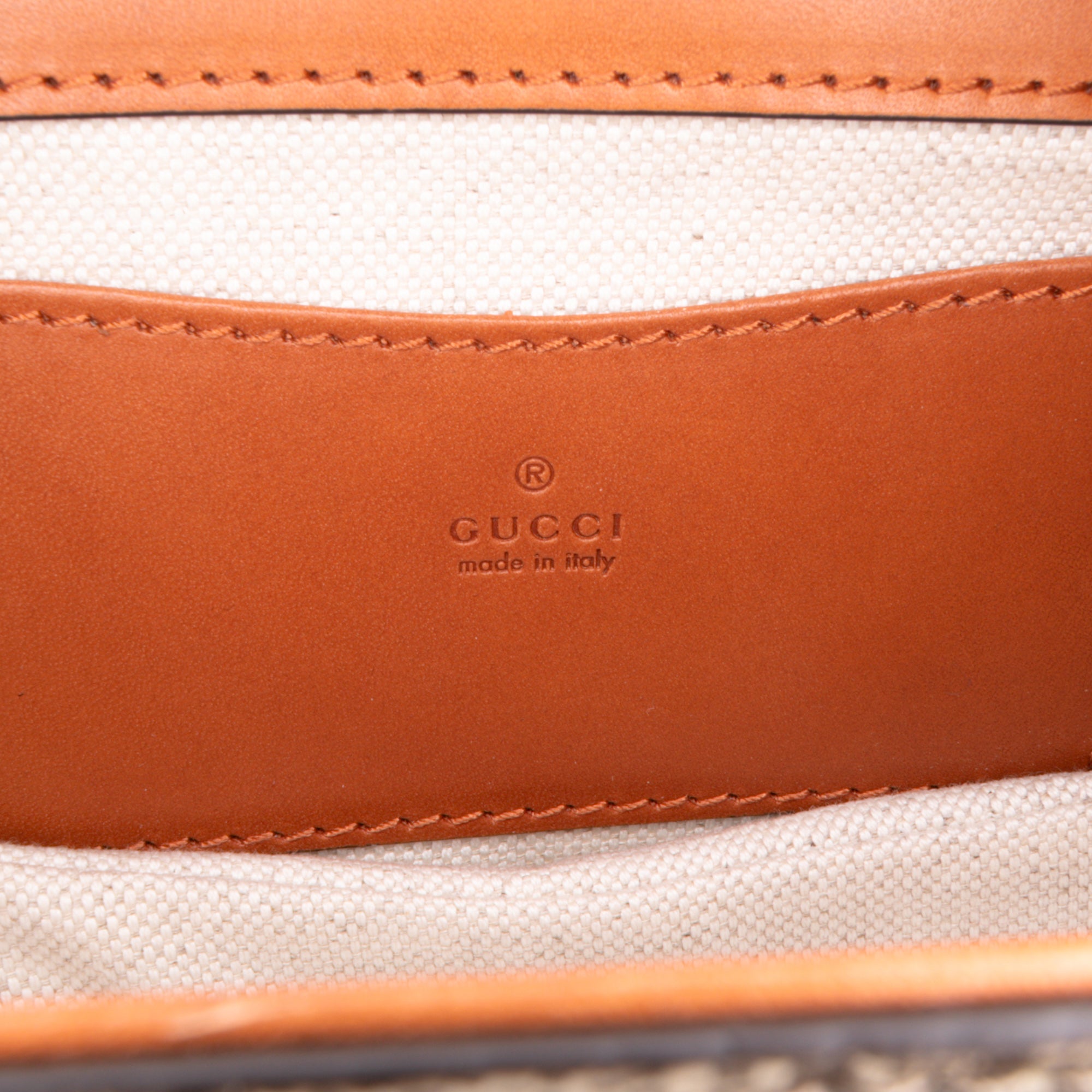 Mini GG Supreme Web Bamboo 1947 Belt Bag - Image 5