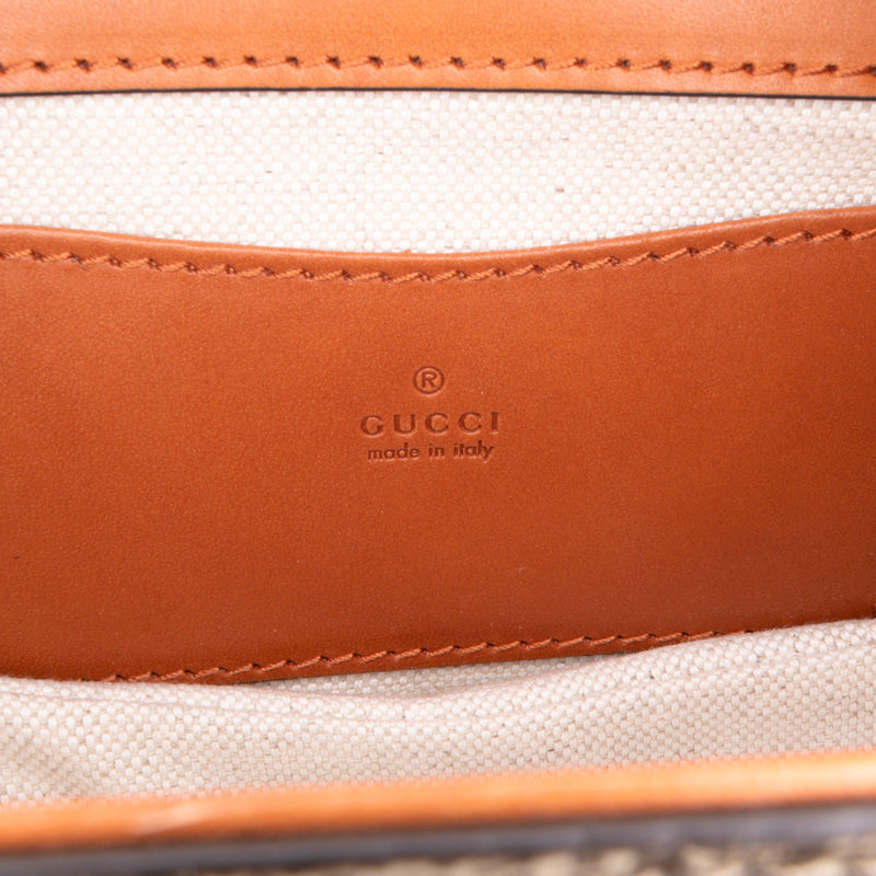 Mini GG Supreme Web Bamboo 1947 Belt Bag - Image 5