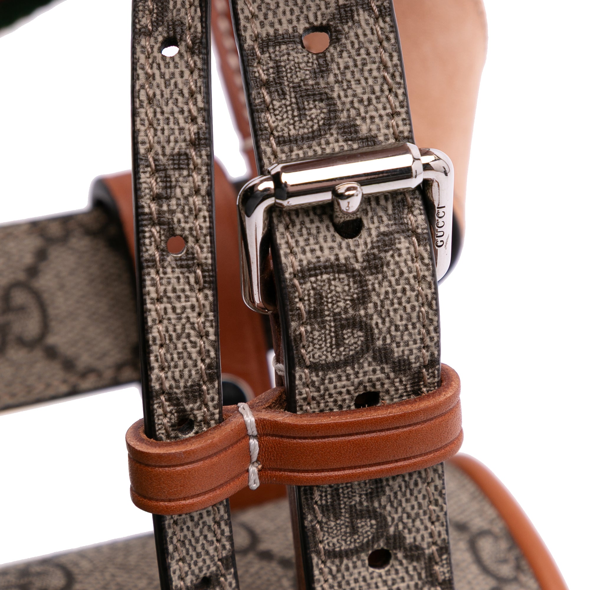Mini GG Supreme Web Bamboo 1947 Belt Bag - Image 9