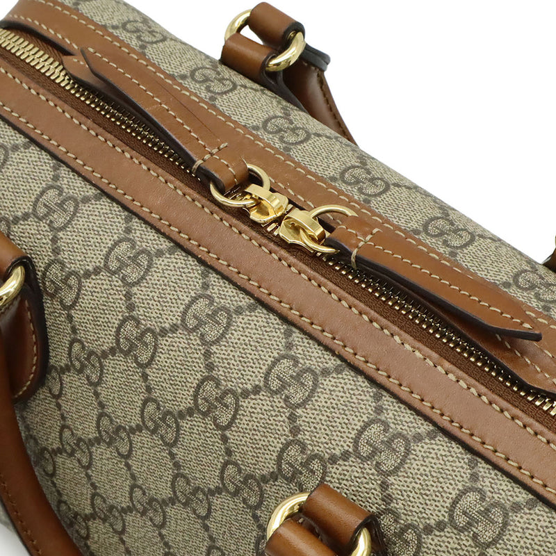 Small GG Supreme Boston Bag - Image 8