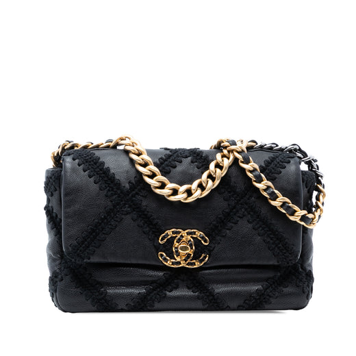 Medium Crochet Calfskin 19 Flap - Image 1