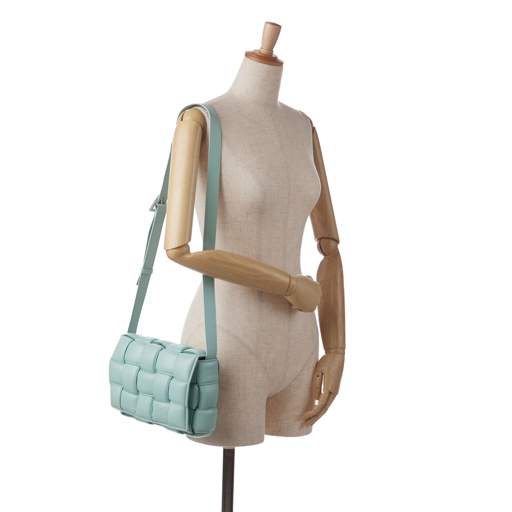 Nappa Intrecciato Padded Cassette Crossbody - Image 12