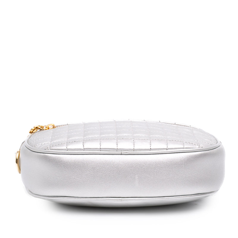 Small Quilted Calfskin C Charm Camera Bag - Image 3