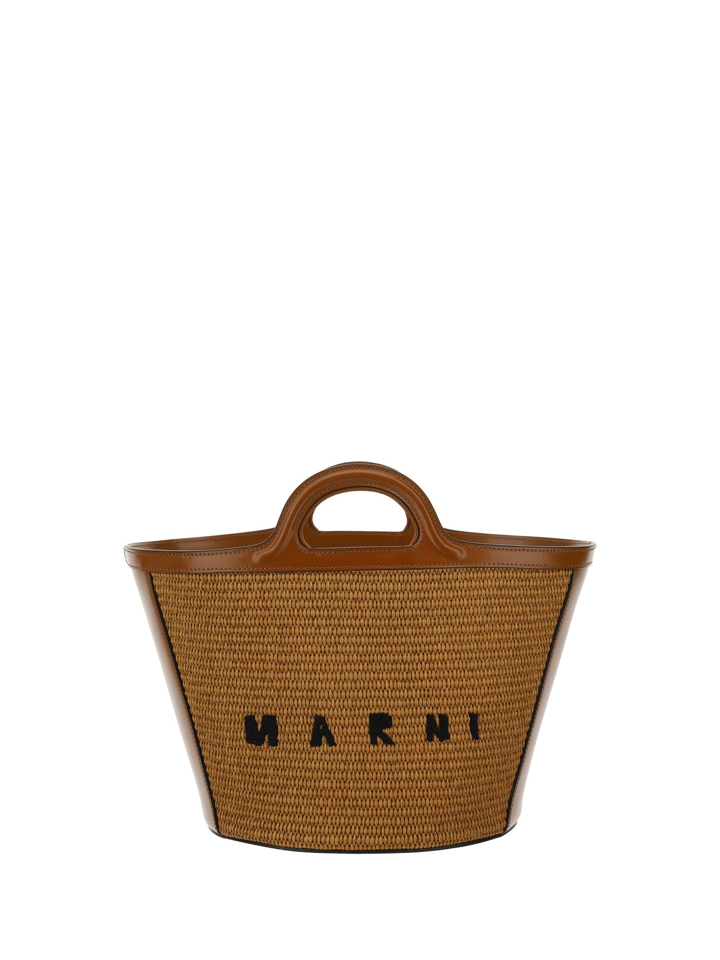Marni Tropicalia Bucket Bag — Brown
