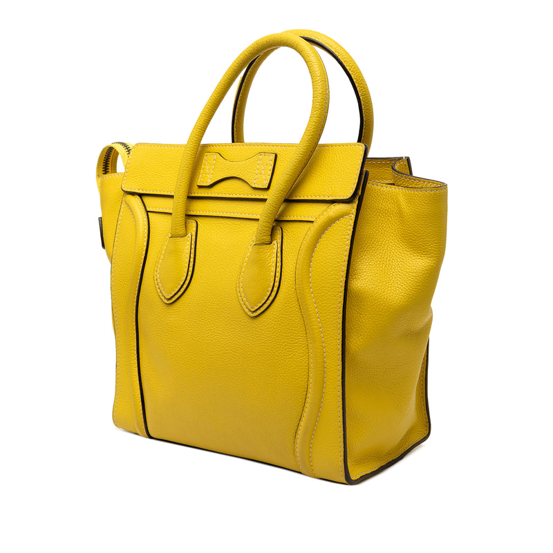 Micro Drummed Calfskin Luggage Tote - Image 2