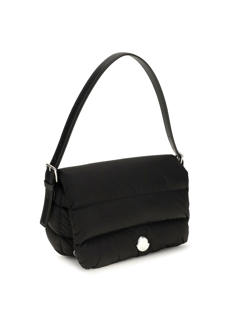 Moncler Caradoc Shoulder Bag — Black Polyamide