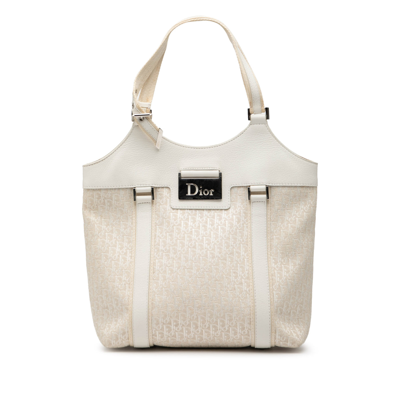 Diorissimo Trotter Canvas Street Chic Tote - Image 1