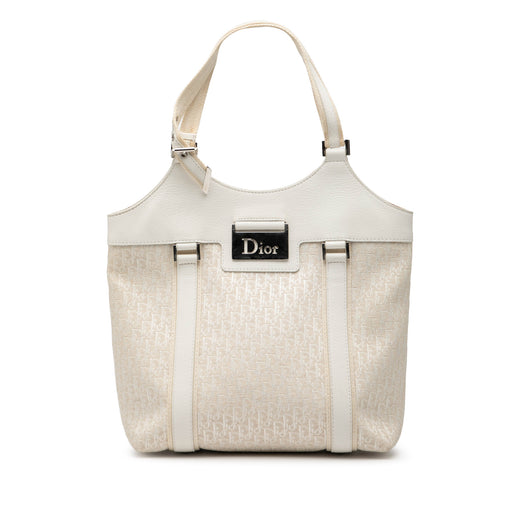 Diorissimo Trotter Canvas Street Chic Tote - Image 1