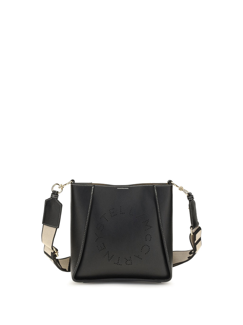 Stella Mccartney Shoulder Bag — Black Polyurethane