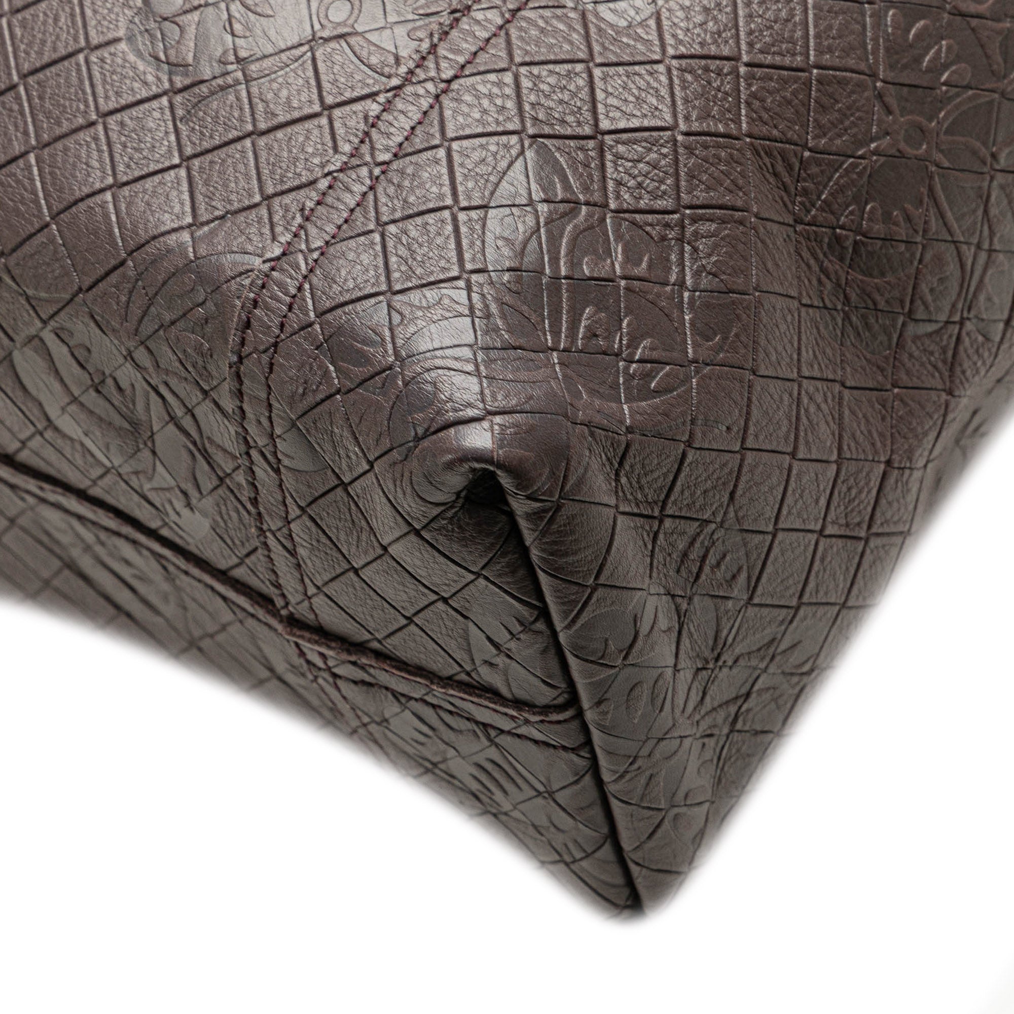 Leather Intrecciomirage Butterfly Tote - Image 10