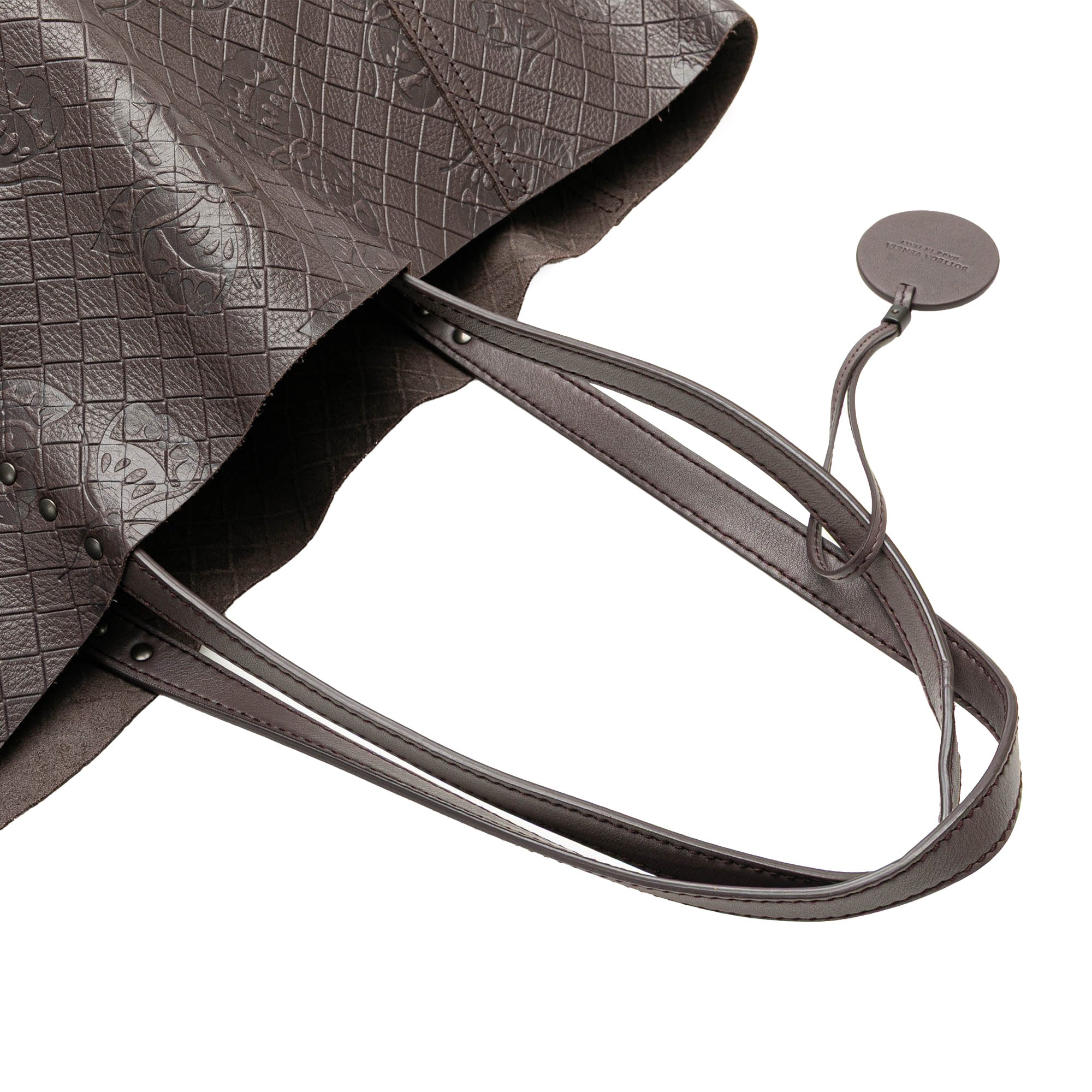 Leather Intrecciomirage Butterfly Tote - Image 11